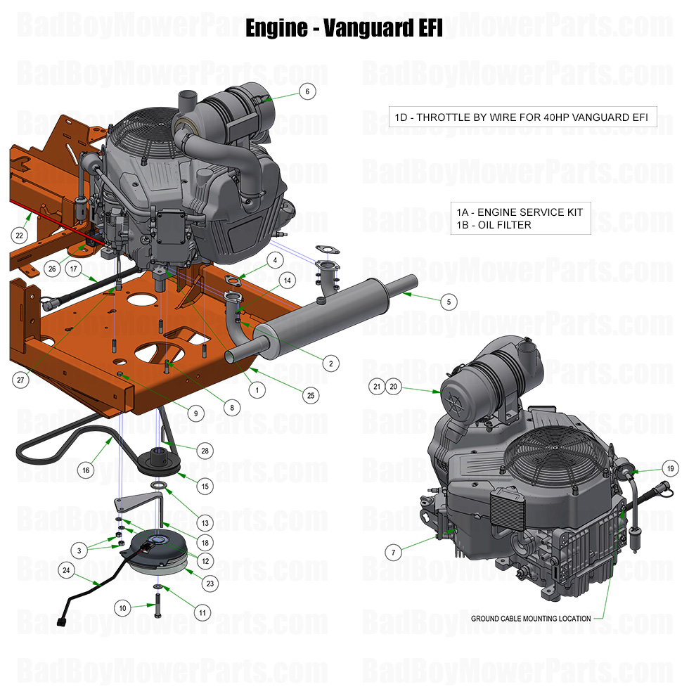 2025 Rogue - Engine - Vanguard EFI